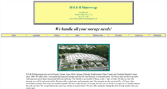 Desktop Screenshot of hhhministorage.com