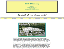 Tablet Screenshot of hhhministorage.com